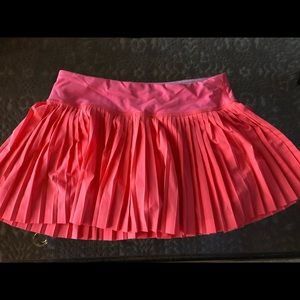 Lululemon Coral Tennis Skirt